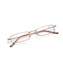 Load image into Gallery viewer, Reading Glasses for Men and Women Compact, Scratch Proof Simple Design Reading Glasses For Men & Women Ultra-light Portable Anti-fatigue Presbyopia Eyeglass With Case Diopter Eyewear