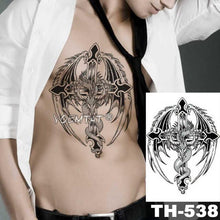 Load image into Gallery viewer, Realistic Temporary Lion Wolf Sticker Tattoo Waterproof Elegant Body Arm Warrior Tattoo For Mens