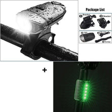 Load image into Gallery viewer, Rear Lamp Smart Bike Wireless Remote Turn Signal Lights Bicycle LED Taillight Personal Bicycle LED Rechargeable USB Bicycle Tail Light Wireless Remote Control Back Bike Light For Night Riding Safety Warning Cycling Lights