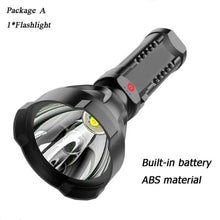 Load image into Gallery viewer, Rechargeable Adjustable USB LED Portable Rotary High Lumen Zoombale Super Strong Flashlight Ultra-bright For Long-range Outdoor Camping Fishing Hiking Riding Walking Jogging Flashlight