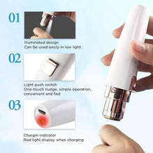 Load image into Gallery viewer, Rechargeable Facial Hair Remover and Eyebrow Trimmer