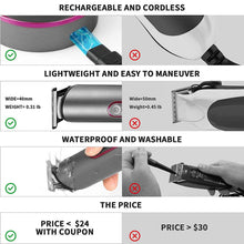 Load image into Gallery viewer, Rechargeable Hair Trimmer for Women