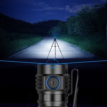Load image into Gallery viewer, Rechargeable High Lumen Super Bright Powerful LED CREE XP-L HI Flashlight Magnetic Water & Impact Resistant Handheld Flashlights For Outdoor Camping Hiking Riding