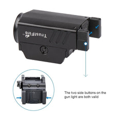 Load image into Gallery viewer, Rechargeable Spotlight Flashlight Waterproof Adjustable High Lumen Super Bright USB LED Tactical Flashlight Gift Giving Torch Rail Mounted Flashlight For Outdoor Camping Hiking Fishing Jogging Walking