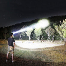 Load image into Gallery viewer, Rechargeable Super Bright High Lumen Strong Light LED Head-Mounted Headlamp Waterproof Long-Range Flashlight For Outdoor Camping Household Riding Night Fishing Headlight