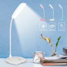 Load image into Gallery viewer, Rechargeable Table Lamp Desk Light Study Room Lamp, Modern Table Lamp, Flexible for Students To Read, Study Room Table Lamp Decorative Table Lamp Cute Study Lamps for Bedroom Décor