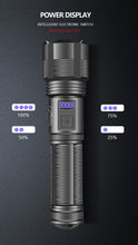 Load image into Gallery viewer, Rechargeable Tactical Flashlight USB LED High Quality Zoomable Torchlight High Lumen Super Bright Flashlight Waterproof Flashlight For Outdoor Best Camping Hiking Riding Flashlight