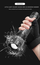 Load image into Gallery viewer, Rechargeable Tactical Flashlight USB LED High Quality Zoomable Torchlight High Lumen Super Bright Flashlight Waterproof Flashlight For Outdoor Best Camping Hiking Riding Flashlight