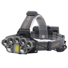 Load image into Gallery viewer, Rechargeable Ultra Bright Headlamp LED High Lumen Headlamp USB Waterproof Flashlight Outdoor Camping 6 Modes Headlight For Outdoor Camping Cycling Running Fishing.