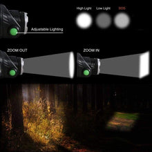 Load image into Gallery viewer, Rechargeable Ultra-bright High Lumen LED Headlamp Hands-Free USB Zoomable Headlight Waterproof Super Bright Head Lights For Fishing Camping Hiking Riding JoggingTorch Flashlight