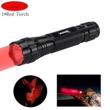 Load image into Gallery viewer, Rechargeable USB Charger High Lumen LED Light Tactical Flashlight With Rail Mount Led Light White Tactical Flashlight Pressure Switch For Long Distance Night Hunting
