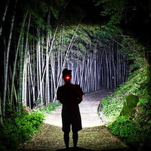 Load image into Gallery viewer, Rechargeable Usb Headlamp 500m Long Range Waterproof Headlight Lightweight Flashlight Hight Lumens Adjustable Floodlight For Outdoor Searchlight Hiking Camping Running Fishing Best Headlamps