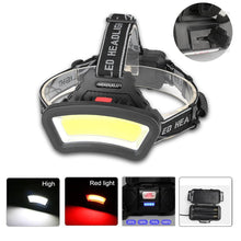 Load image into Gallery viewer, Rechargeable Usb Headlamp 500m Long Range Waterproof Headlight Lightweight Flashlight Hight Lumens Adjustable Floodlight For Outdoor Searchlight Hiking Camping Running Fishing Best Headlamps
