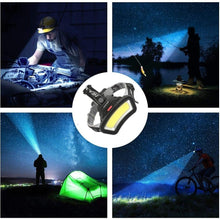 Load image into Gallery viewer, Rechargeable Usb Headlamp 500m Long Range Waterproof Headlight Lightweight Flashlight Hight Lumens Adjustable Floodlight For Outdoor Searchlight Hiking Camping Running Fishing Best Headlamps