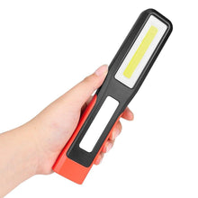 Load image into Gallery viewer, Rechargeable USB LED Work Lights Bright Flashlight and Work Light with Clip and Magnetic Base and Rotatable Clip Magnetic Flashlight For Working Inspection Camping Car Repair Maintenance