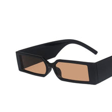 Load image into Gallery viewer, Rectangle Retro Sunglasses Trendy Small Rectangle Sunglasses Women Men Vintage Thick Frame Small Square Glasses n Small Glasses For Men Modern Design Lightweight Frames Sunglasses For Summer