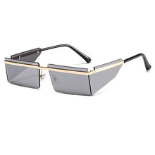 Load image into Gallery viewer, Rectangle Sunglasses Frameless Glasses Classic New Small Rimless Sunglasses For Women New Fashionable Square Sunglasses For Men New Eyewear Retro Rectangle Shape Glasses For Female In New Shades