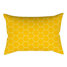 Load image into Gallery viewer, Rectangle Yellow Pillow Case Sofa Car Seat Cushion Cover Home Textile Modern Decorative Geometric Outdoor Pillow Cushion Covers Case For Couch Living Room Fashion Pillowcase 30x50CM