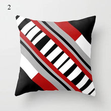 Load image into Gallery viewer, Red Abstract Cushion Cover Geometric Pillow Cases Sofa Decorative Modern Abstract Painting Pillow Case Beautiful Cushion Covers Fashion Pillowcase Pillow Cover
