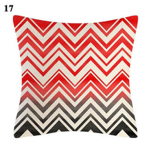 Load image into Gallery viewer, Red Abstract Cushion Cover Geometric Pillow Cases Sofa Decorative Modern Abstract Painting Pillow Case Beautiful Cushion Covers Fashion Pillowcase Pillow Cover