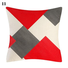 Load image into Gallery viewer, Red Abstract Cushion Cover Geometric Pillow Cases Sofa Decorative Modern Abstract Painting Pillow Case Beautiful Cushion Covers Fashion Pillowcase Pillow Cover