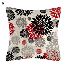 Load image into Gallery viewer, Red Abstract Cushion Cover Geometric Pillow Cases Sofa Decorative Modern Abstract Painting Pillow Case Beautiful Cushion Covers Fashion Pillowcase Pillow Cover