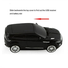 Load image into Gallery viewer, Red Car Shaped 2.4G Wireless Mouse Cool SUV Sport Car Mouse Gamer 1600 DPI Optical Mice Modern Cordless Office School Mice For PC Computer Laptop