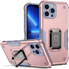 Load image into Gallery viewer, Red Shockproof Camera Protective Case For iPhone 14 Pro Max 13 Pro 12 Kickstand Holder Built-in Magnetic Smartphone Phone Cover