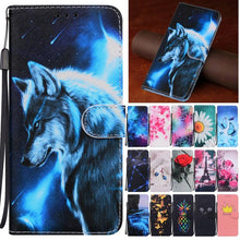 Load image into Gallery viewer, Redmi9T Magnetic Leather Phone Case on For Xiaomi Redmi 9T 9AT 9A 9C NFC Redmi9 9 T A Power 9Prime Wallet Book Cute Cover Colorful Premium Leather Wrist Strap Viewing Stand Magnetic Folio Inner Protective Flip Cover