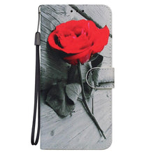 Load image into Gallery viewer, Redmi9T Magnetic Leather Phone Case on For Xiaomi Redmi 9T 9AT 9A 9C NFC Redmi9 9 T A Power 9Prime Wallet Book Cute Cover Colorful Premium Leather Wrist Strap Viewing Stand Magnetic Folio Inner Protective Flip Cover