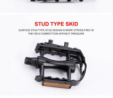 Load image into Gallery viewer, Reflective Setting On Both Sides All-aluminum Large Pedal Bicycle Universal Non-slip Pedal Riding Equipment Bike Pedals Mountain Road Bicycle Flat Pedal-Universal Lightweight Aluminum Alloy Platform Pedal For Travel Cycle-Cross The Road