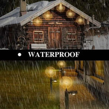 Load image into Gallery viewer, Remote Control Waterproof Christmas Fireworks LED String Lights