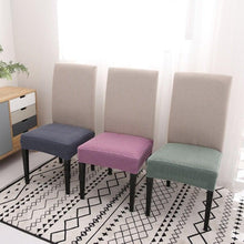 Load image into Gallery viewer, Removable Washable Anti-Dust Dinning Room Chair Seat Cushion Elastic Solid Printed Seat Cover For Chair Slipcovers For Dining Room Chair Protector Chair Cover Thick Stretch Chair Cover Removable Washable Dining Room Chair Protector Cover Seat Slipcover