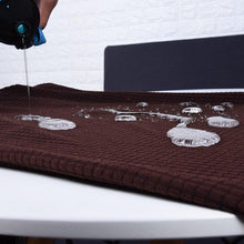 Load image into Gallery viewer, Removable Washable Furniture Protector for Kids Pets Home Waterproof Plaid Elastic Plain Dining Table Chair Cover Dining Room Chair Cover Skirt Stool Cover Chair Spandex Seat Covers