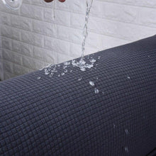 Load image into Gallery viewer, Removable Washable Furniture Protector for Kids Pets Home Waterproof Plaid Elastic Plain Dining Table Chair Cover Dining Room Chair Cover Skirt Stool Cover Chair Spandex Seat Covers