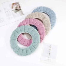Load image into Gallery viewer, Toilet Seat Soft Thick Washable Cover Pad Protector