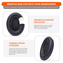 Load image into Gallery viewer, Replacement Earpads For Bose QC15 Headphones