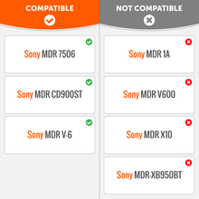 Load image into Gallery viewer, Replacement Earpads For Sony MDR 7506