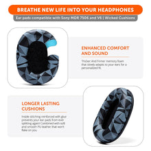 Load image into Gallery viewer, Replacement Earpads For Sony MDR 7506