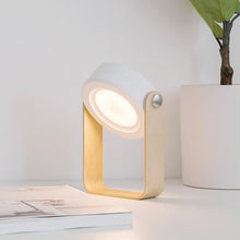 Load image into Gallery viewer, Retractable Bedroom Bedside Reading Light Folding Led Desk Lamp Wooden Handle Portable Lantern Light For Camping Emergency Lamps Decorative Table Lamp Cute Study Lamps for Bedroom Décor