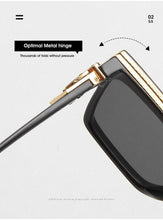 Load image into Gallery viewer, Retro Aviator Square Classic Alloy Frame glasses Classic Sunglasses For Male Square Shape Sunglasses For Female HD Polarized UV400 Protection Sunglasses