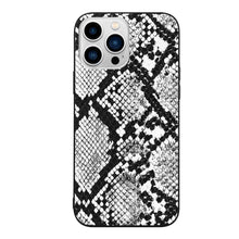 Load image into Gallery viewer, Retro Crocodile Leopard Snake Zebra Pattern Texture PU Leather Cases For iPhone 14 13 Phone Cover Unique Design Shockproof Soft Grip Leather Phone Case For iPhone