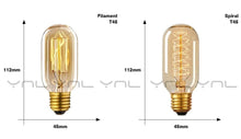 Load image into Gallery viewer, Retro Edison Bulb ST64 A19 T45 G80 G95 G125 Incandescent Light Bulb E27 220V 40W filament bulb lighting tubes Edison