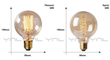 Load image into Gallery viewer, Retro Edison Bulb ST64 A19 T45 G80 G95 G125 Incandescent Light Bulb E27 220V 40W filament bulb lighting tubes Edison
