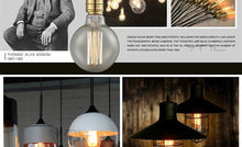 Load image into Gallery viewer, Retro Edison Light Bulb Vintage Edison Lamp Vintage Incandescent Edison Light Bulbs Edison Filament Light Bulb Dimmable Warm White Different Shape Light