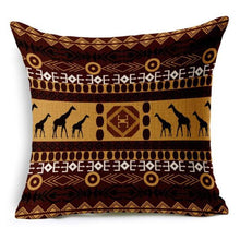 Load image into Gallery viewer, Retro High Quality Pillowcase Ethnic Stripes Linen Decorative Throw Pillow Cover For Couch Sofa Bed Bohemian Retro Stripe Cotton Blend Linen Pillow Case Cushion Cover Car Textile Printed Decor 45X45CM
