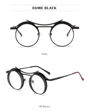 Load image into Gallery viewer, Retro Metal Round Circle Frame Sunglasses For Men New Fashionable New Round Shape Style Glasses For Women New Vintage Luxury Style Retro Sunglasses