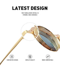Load image into Gallery viewer, Retro Metal Round Circle Frame Sunglasses For Men New Fashionable New Round Shape Style Glasses For Women New Vintage Luxury Style Retro Sunglasses