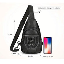 Load image into Gallery viewer, Retro PU Leather Crossbody Bag