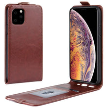 Load image into Gallery viewer, Retro PU Leather Shockproof Magnetic Wallet Flip Case Cover with Card Slot Holder for for iPhone Flip Leather Case for iPhone 12 Mini 6S 7 8+ 6 Plus Luxury Phone Cover for iPhone 11 Pro XR XS Max SE Flip Cases